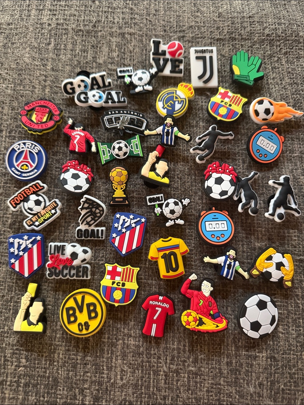 5/$25 FIFA Soccer shoe charms for Crocs